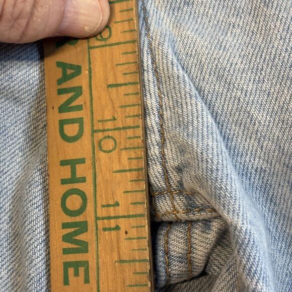 Empyre Relax Denim Jeans Light Wash Blue Size 28 Streetwear Men & Women Y2K 90s - Picture 15 of 16